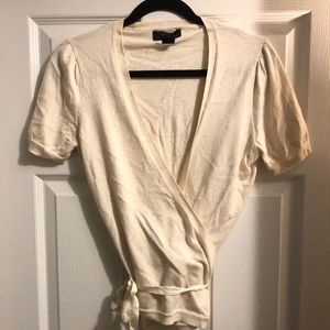 Express wrap, ballerina shirt.